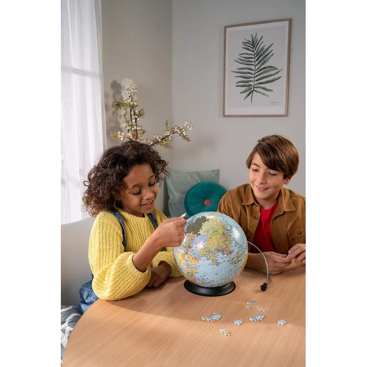 Ravensburger 3D Puzzle 540 Teile Globus deutsch 2019 – Bild 6