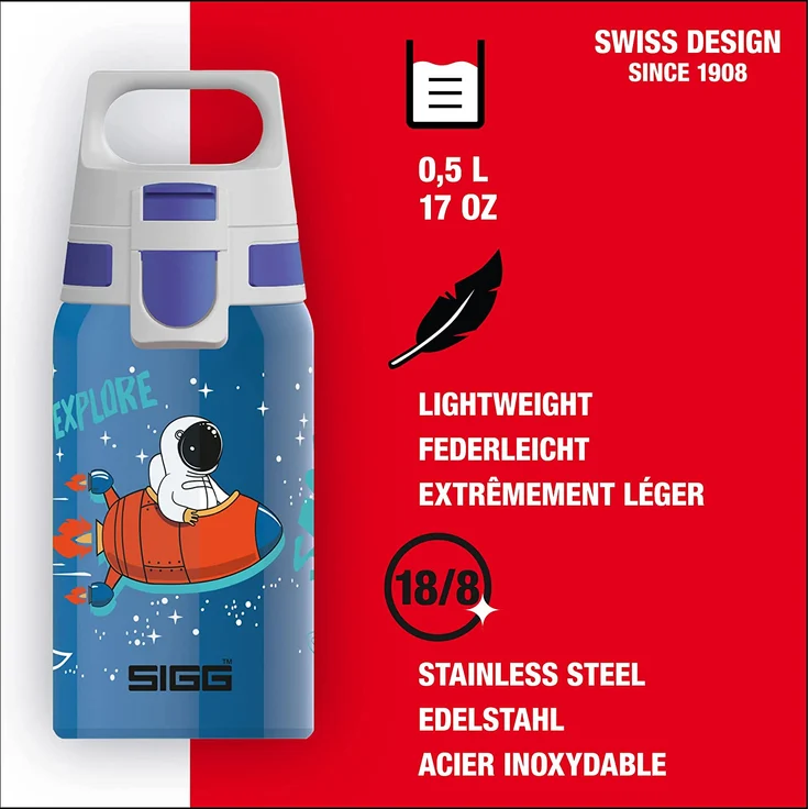 Sigg Shield One Kids space - Größe 500 ml – Bild 2