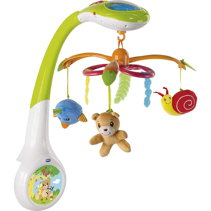 Chicco 00009717000000 Mobile MAGISCHER Wald, Mehrfarbig
