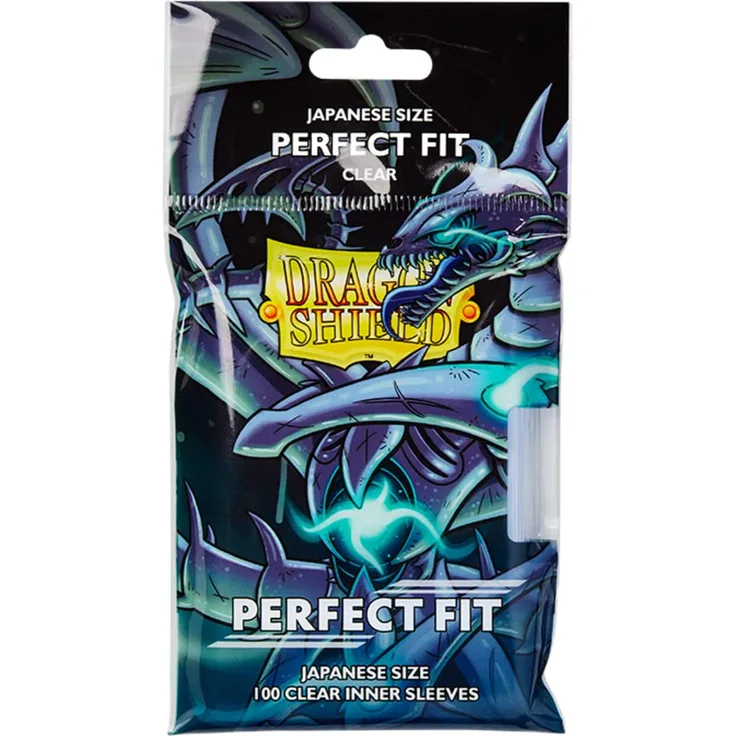 Dragon Shield Japanese Size Perfect Fit Clear Sleeves (100)