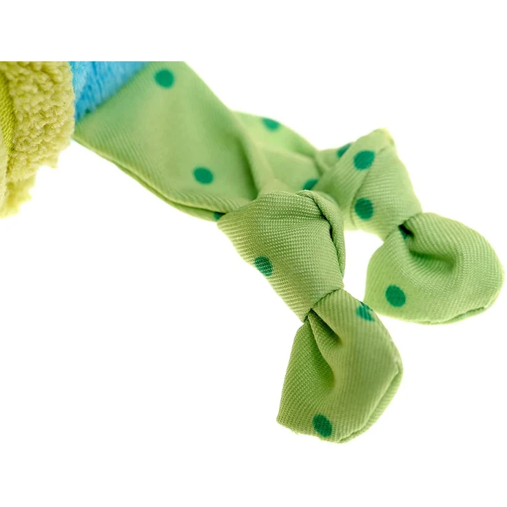 sigikid, Mädchen und Jungen, Aktiv-Anhänger mit Rassel, Chamäleon, Grün/Blau/Orange, 41056 – Bild 6