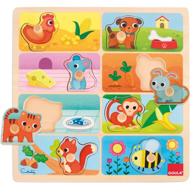 Jumbo Spiele D53041 Holzpuzzle Lieblingsessen - Preisvergleich – Bild 3