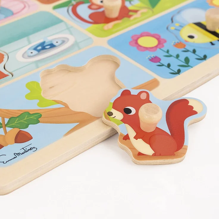 Jumbo Spiele D53041 Holzpuzzle Lieblingsessen - Preisvergleich – Bild 2