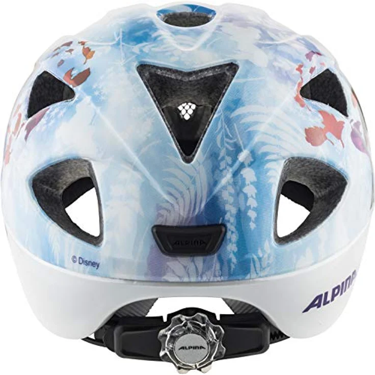 Alpina Kids Ximo Disney Frozen II, Größe 49 - 54 cm - Fahrradhelm, Farbe Blau-Weiß – Bild 4