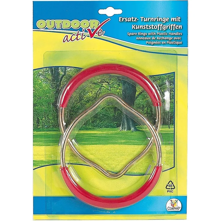 Outdoor active Turnringe Kunststoff/Metall, 2 Stück, # 18 cm, ab 3 Jahren - Preisvergleich