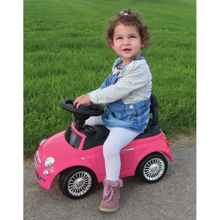 JAMARA 460436 Rutscher Fiat 500 pink – Bild 2