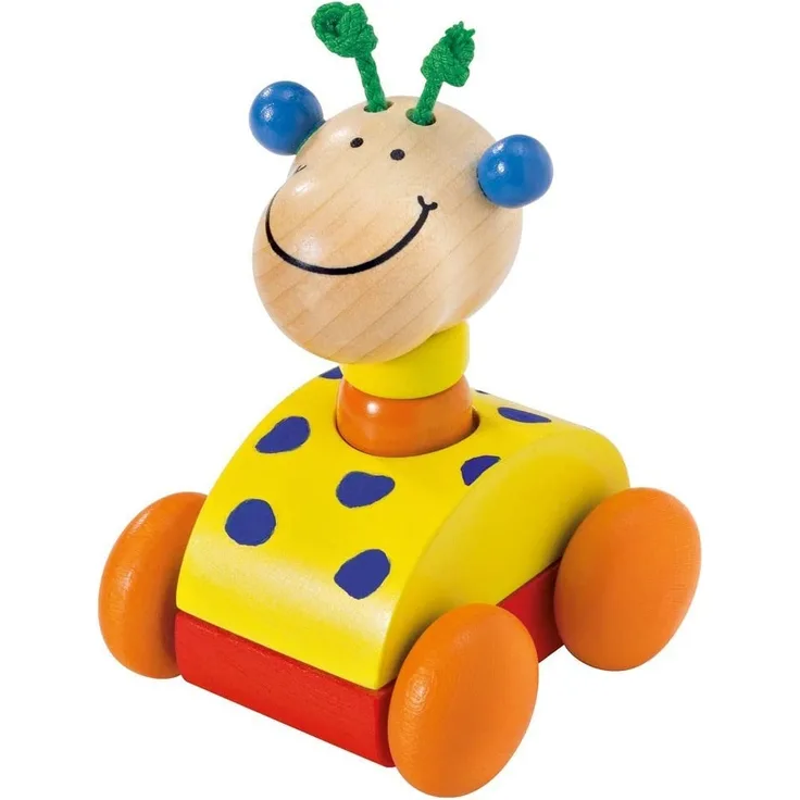 Selecta Holzspielzeug Schiebefigur Zoolini Giraffe