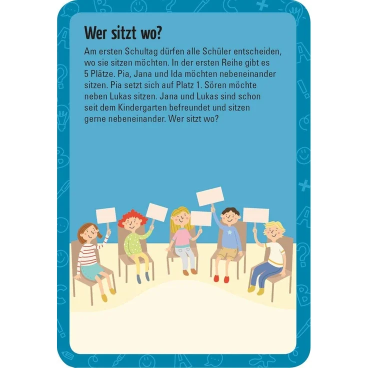 Moses. 30248 50 Rätsel für den Schulstart | Kinderbeschäftigung | Kartenspiel – Bild 2