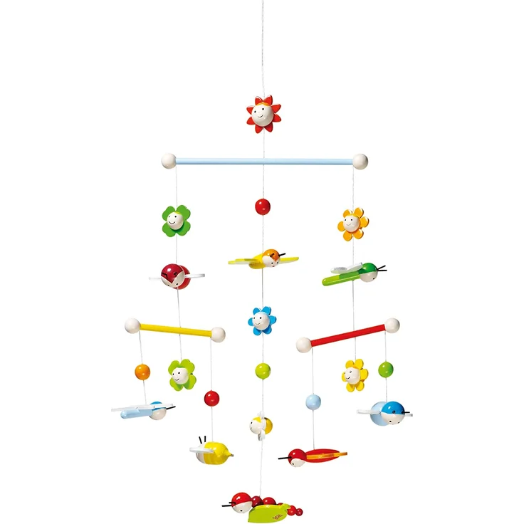 Goki 52924 3-D Mobile Frühlingswiese, Mehrfarbig – Bild 1
