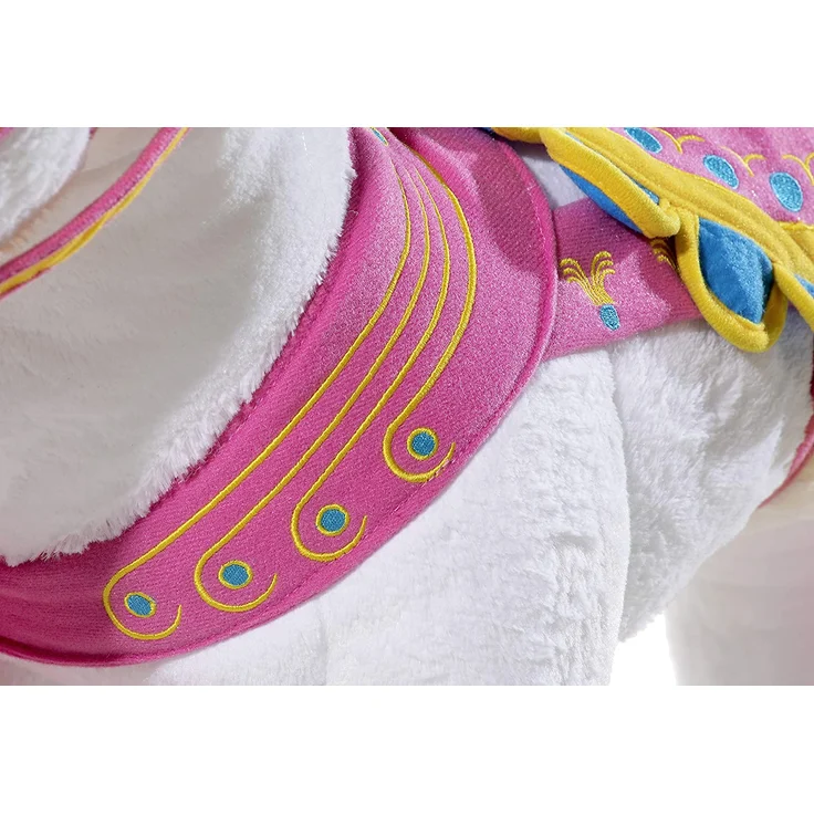 Karusellpferd weiß, mit Sound - Standpferd – Bild 4