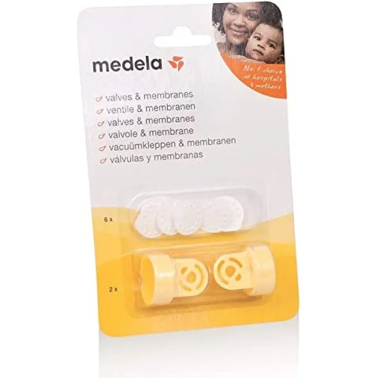 Medela 008. 0293 Ventile und Mambranen, mehrfarbig