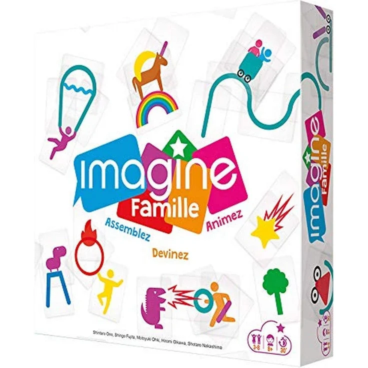 Imagine Familie – Asmodee – Gesellschaftsspiel – Gesellschaftsspiel – Phantasiespiel – Bild 1
