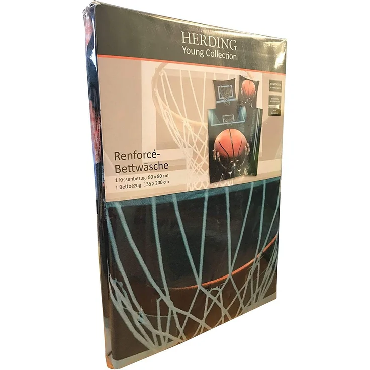 Herding Bettwäsche Basketball 135 x 200 cm Baumwolle – Bild 2