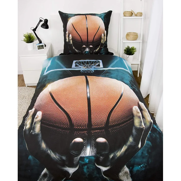 Herding Bettwäsche Basketball 135 x 200 cm Baumwolle – Bild 3