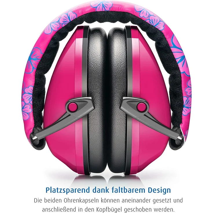 reer Mädchen Silentguard, faltbar Gehörschutz, pink, One Size – Bild 3