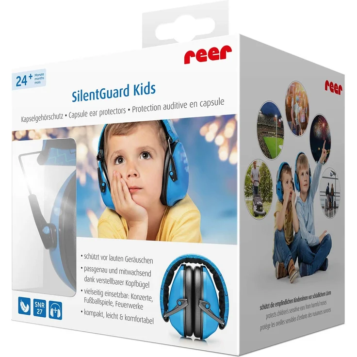 reer Mädchen Silentguard, faltbar Gehörschutz, pink, One Size – Bild 7