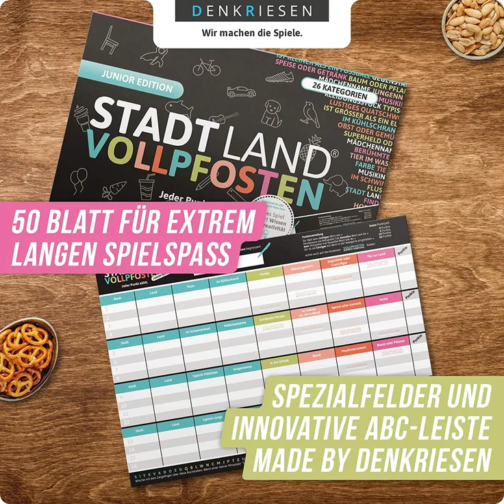 STADT LAND VOLLPFOSTEN - Junior Edition - Jeder punkt zählt – Bild 4