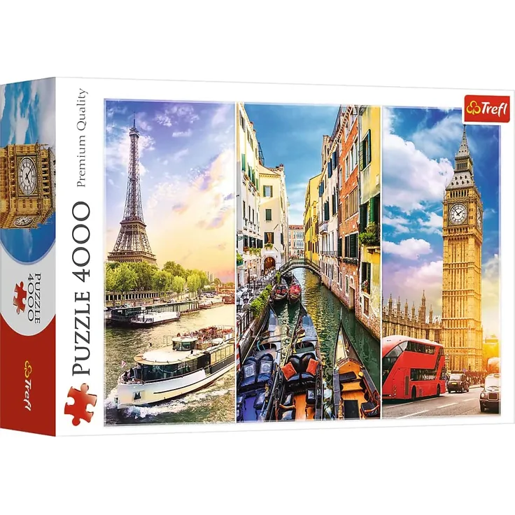 Trefl Puzzle 4000 pieces Tour of Europe