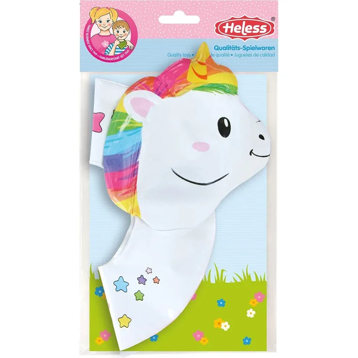 Heless 660 - Schwimmring für Puppen Einhorn Henri, Größe 35 - 45 cm