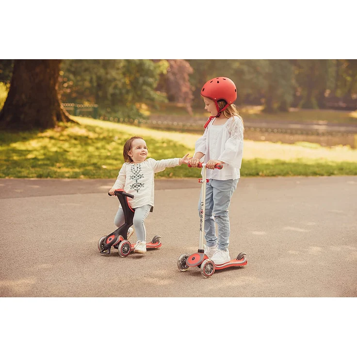 Globber Unisex kinder Scooter EVO COMFORT 5in1, pink, Einheitsgröße, 458-110 – Bild 8