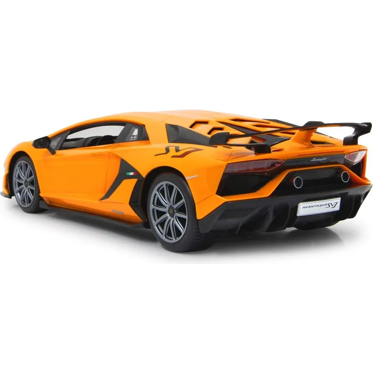 Jamara 405170 Lamborghini Aventador SVJ 1:14 orange 2,4GHz-offiziell lizenziert, bis zu 1 Stunde Fahrzeit bei ca. 11 Km/h, perfekt nachgebildete Details, hochwertige Verarbeitung - Preisvergleich – Bild 4