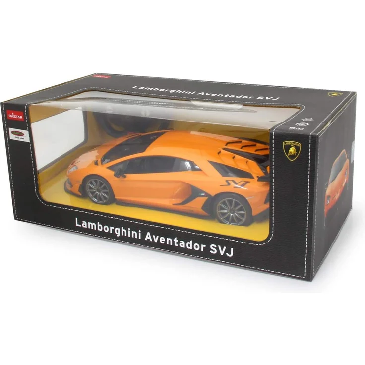 Jamara 405170 Lamborghini Aventador SVJ 1:14 orange 2,4GHz-offiziell lizenziert, bis zu 1 Stunde Fahrzeit bei ca. 11 Km/h, perfekt nachgebildete Details, hochwertige Verarbeitung - Preisvergleich – Bild 7
