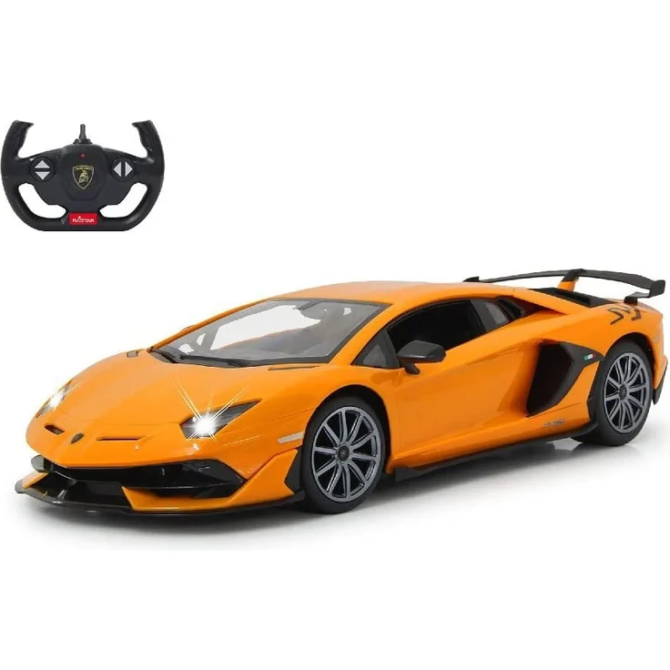Jamara 405170 Lamborghini Aventador SVJ 1:14 orange 2,4GHz-offiziell lizenziert, bis zu 1 Stunde Fahrzeit bei ca. 11 Km/h, perfekt nachgebildete Details, hochwertige Verarbeitung - Preisvergleich – Bild 8