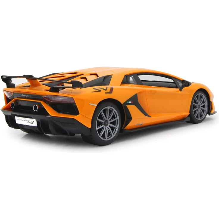 Jamara 405170 Lamborghini Aventador SVJ 1:14 orange 2,4GHz-offiziell lizenziert, bis zu 1 Stunde Fahrzeit bei ca. 11 Km/h, perfekt nachgebildete Details, hochwertige Verarbeitung - Preisvergleich – Bild 2