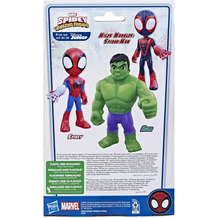 Hasbro - Spidey and his amazing friends - Saf Supersized Hulk – Bild 3