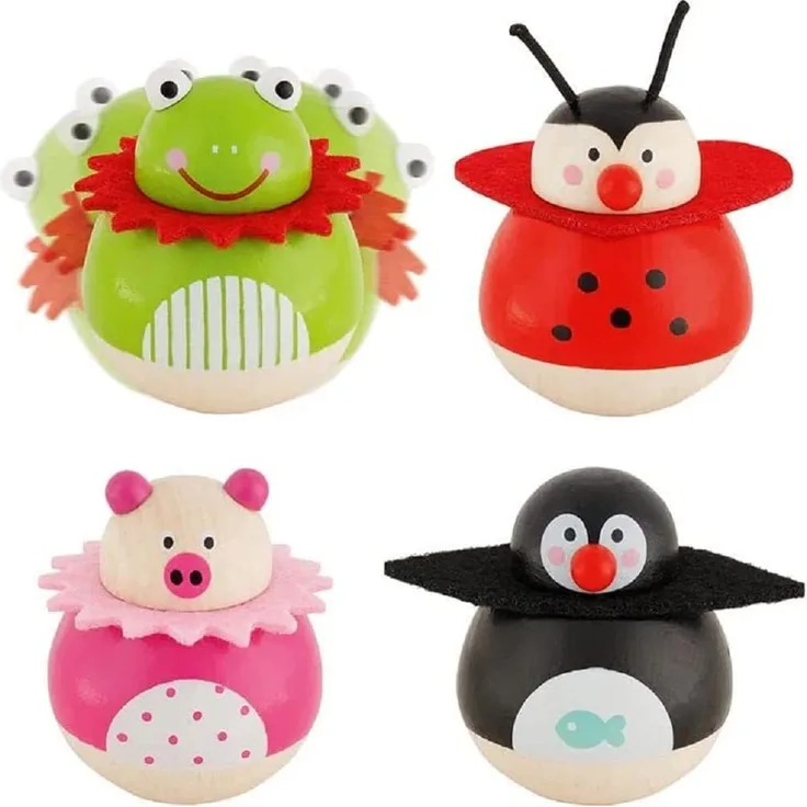 Steh-auf-Tiere, sortiert, 1 Stück, zufällige Auswahl