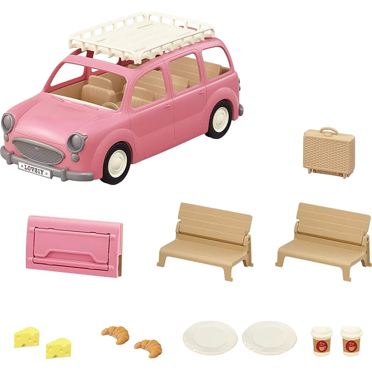 Sylvanian Families - Familienauto mit Picknickzubehör – Bild 6