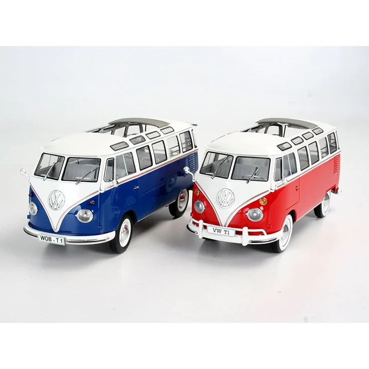 Revell Modellbausatz Auto 1:24 - Volkswagen VW T1 Bulli Samba Bus im Maßstab 1:24, Level 5, originalgetreue Nachbildung mit vielen Details, VW Bus, 07399 – Bild 11