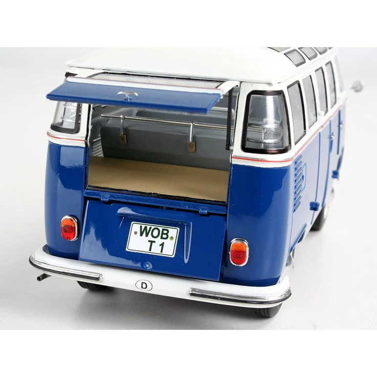 Revell Modellbausatz Auto 1:24 - Volkswagen VW T1 Bulli Samba Bus im Maßstab 1:24, Level 5, originalgetreue Nachbildung mit vielen Details, VW Bus, 07399 – Bild 7