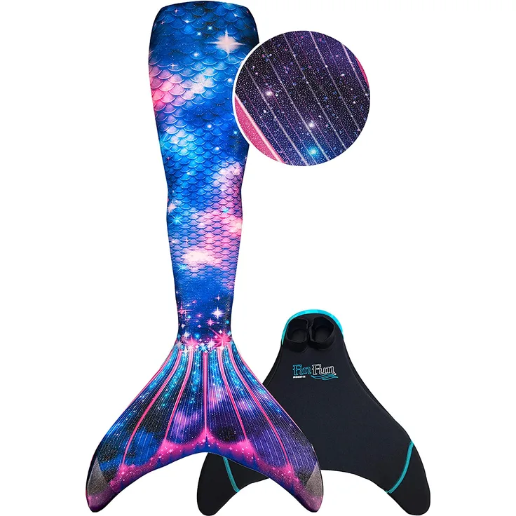 XTREM Toys and Sports - FIN FUN Meerjungfrau Mermaidens Limited Edition Gr. L, Lunar Tide Child
