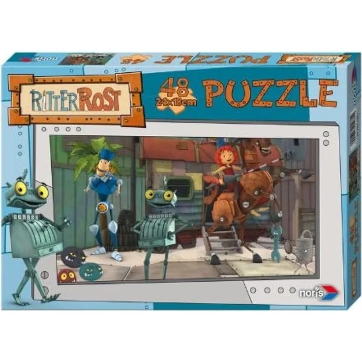 Noris 606031081 - Ritter Rost Puzzle - Prinz Protz, 48 Teile