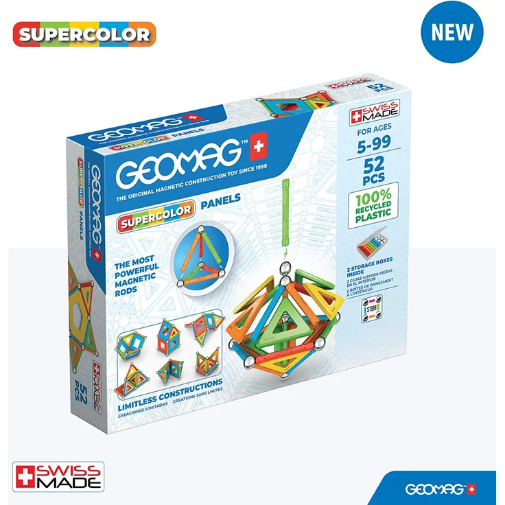 GEOMAG Supercolor Panels Recyled 52 teile – Bild 2