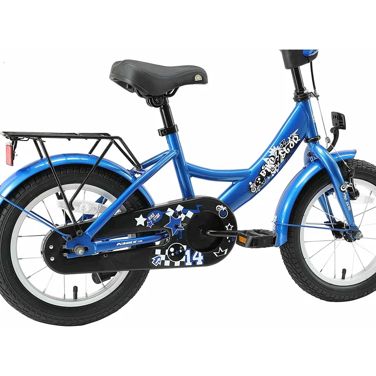 BIKESTAR Kinder Fahrrad ab 4 Jahre | 14 Zoll Classic | Blau – Bild 8