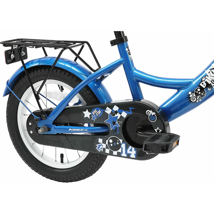BIKESTAR Kinder Fahrrad ab 4 Jahre | 14 Zoll Classic | Blau – Bild 4