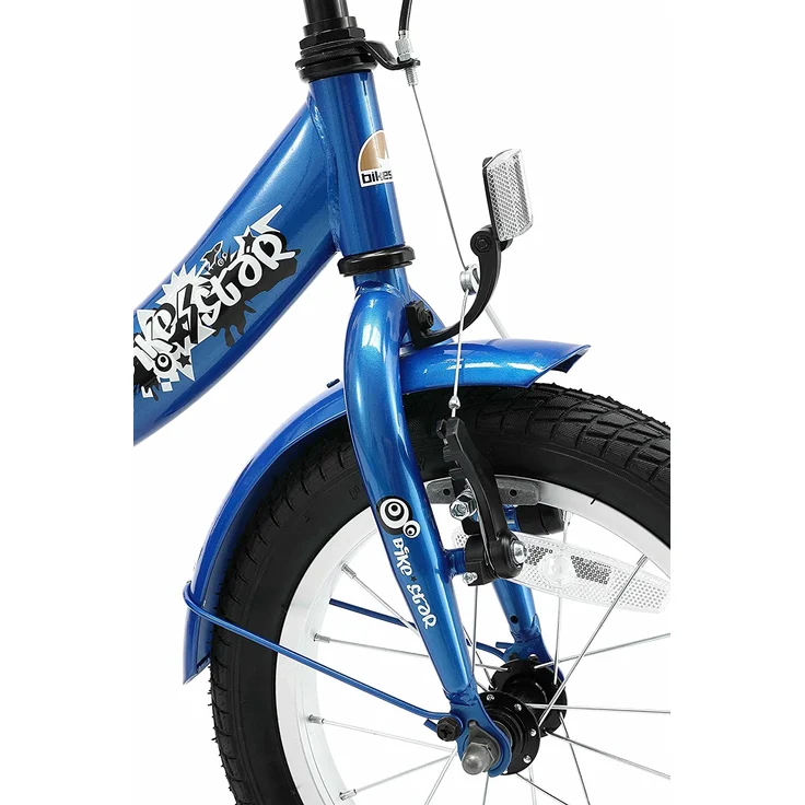 BIKESTAR Kinder Fahrrad ab 4 Jahre | 14 Zoll Classic | Blau – Bild 7