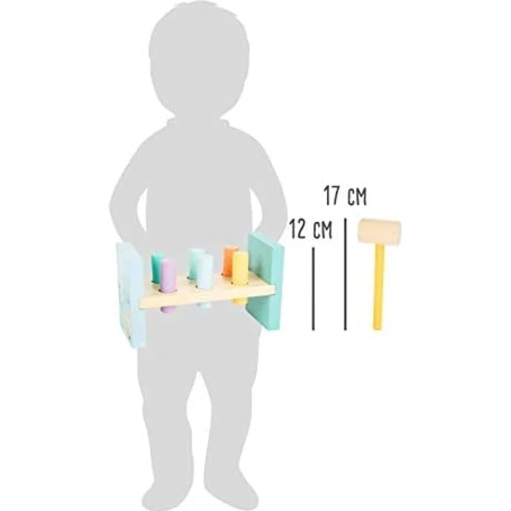 Legler 11723 Hammerbank pastell Holz – Bild 6