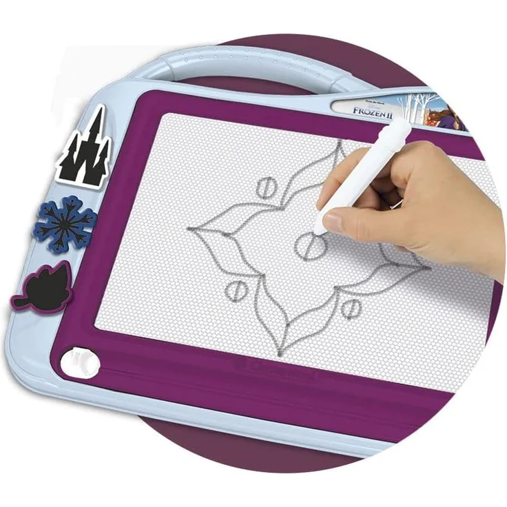 Gefrorenes II Magnet-Zeichenbrett 46 cm blau/violett – Bild 4