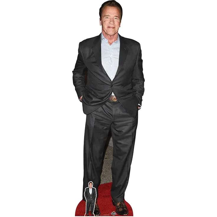 Celebrity Pappaufsteller (Stand Up) - Arnold Schwarzenegger (180 cm)
