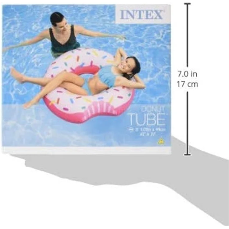 INTEX Schwimmring Donut Biss Schwimmreifen Wasserreifen Badeinsel Wasserliege – Bild 9