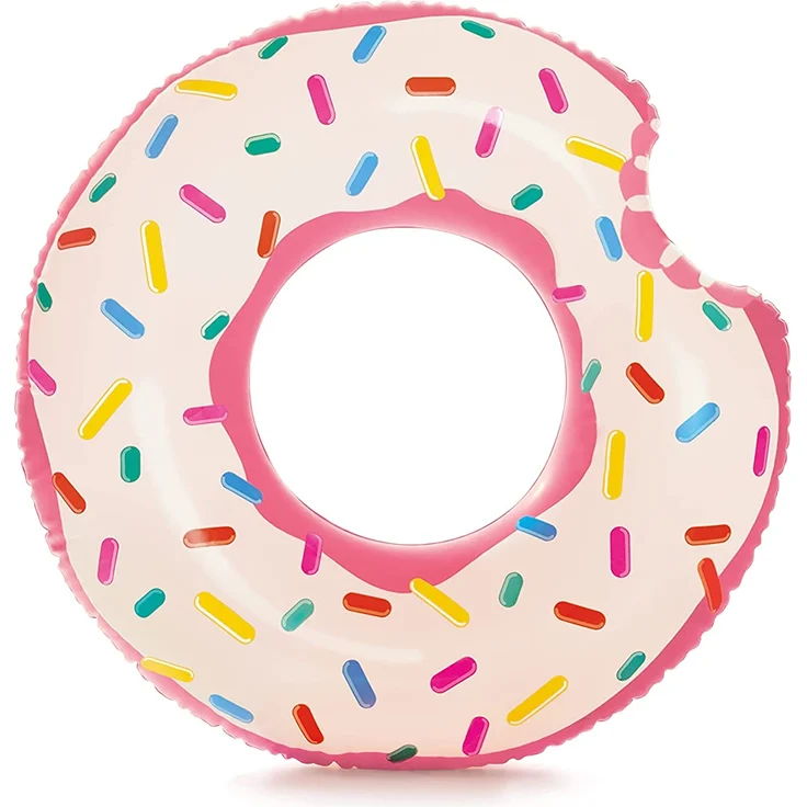INTEX Schwimmring Donut Biss Schwimmreifen Wasserreifen Badeinsel Wasserliege – Bild 1