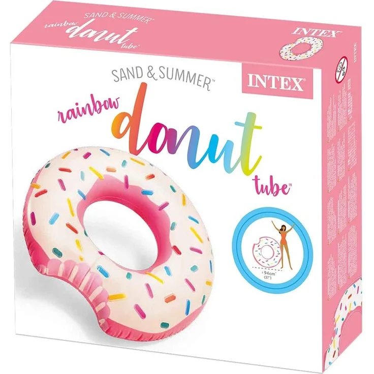 INTEX Schwimmring Donut Biss Schwimmreifen Wasserreifen Badeinsel Wasserliege – Bild 8