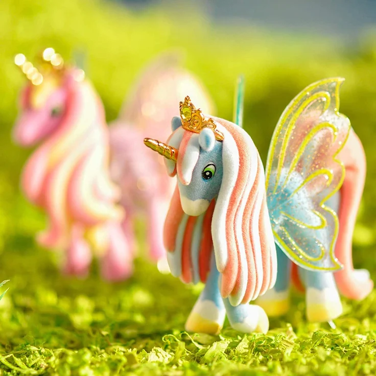 CRAZE GALUPY Unicorn Bezaubernde Einhorn Spielfiguren Ponys zum Sammeln 6er Set 27752, Verschiedene Farbvariationen, 6 – Bild 6