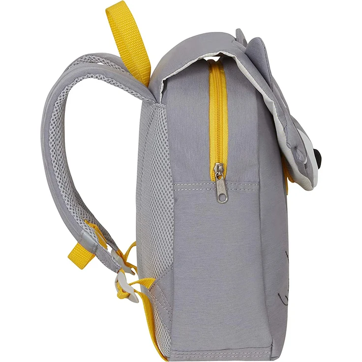 Samsonite Happy Sammies Eco - Kinderrucksack S, 27. 5 cm, 7. 5 L, Grau (Raccoon Remy) – Bild 4