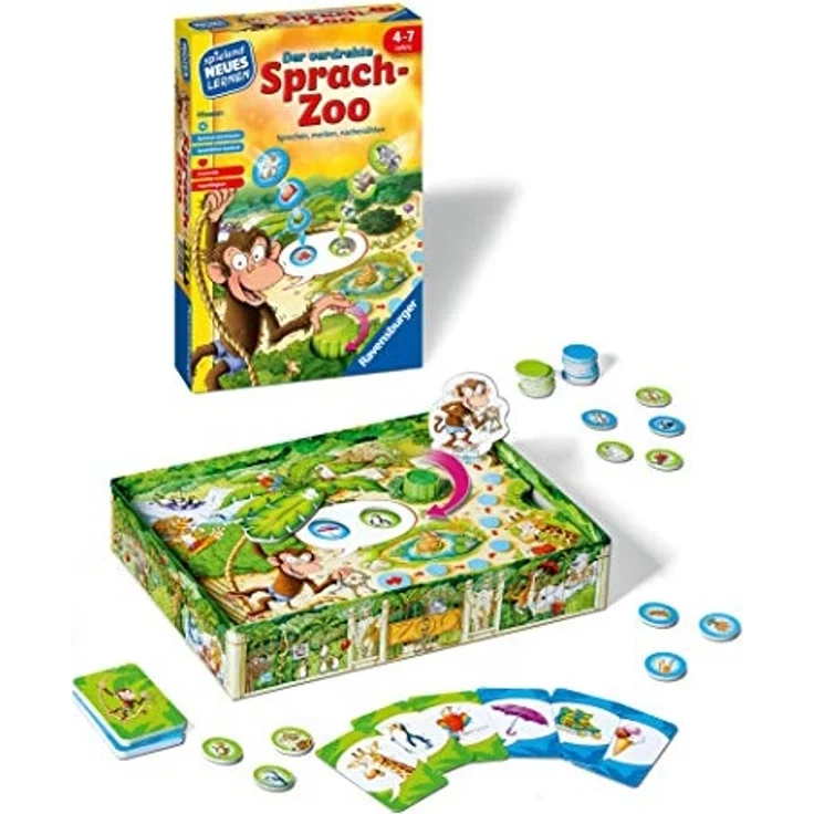 Ravensburger Lernspiel Der verdrehte Sprach-Zoo – Bild 3