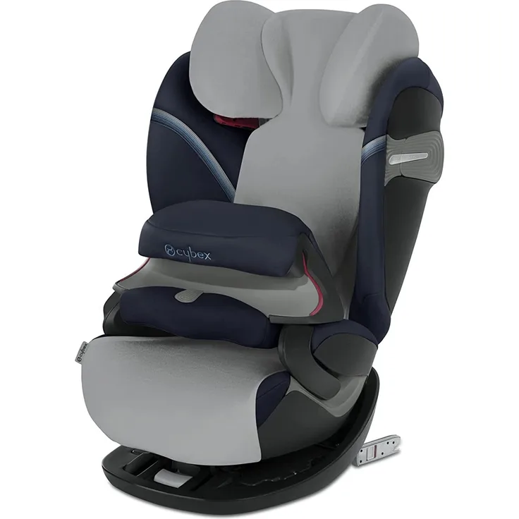 CYBEX Gold Sommerbezug, Für Kinder-Autositz Pallas S-Fix & Solution S-Fix, Grau