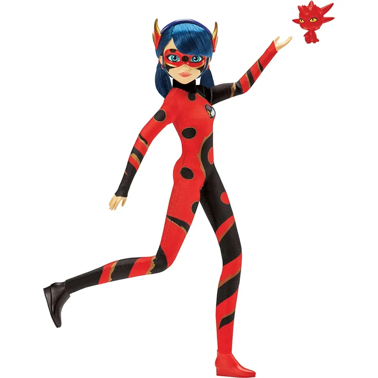 BANDAI P50010 Miraculous: Geschichten von Ladybug & Cat Noir-Drachenkäfer Fashion Puppe mit Zubehör, Mehrfarbig - Preisvergleich – Bild 2